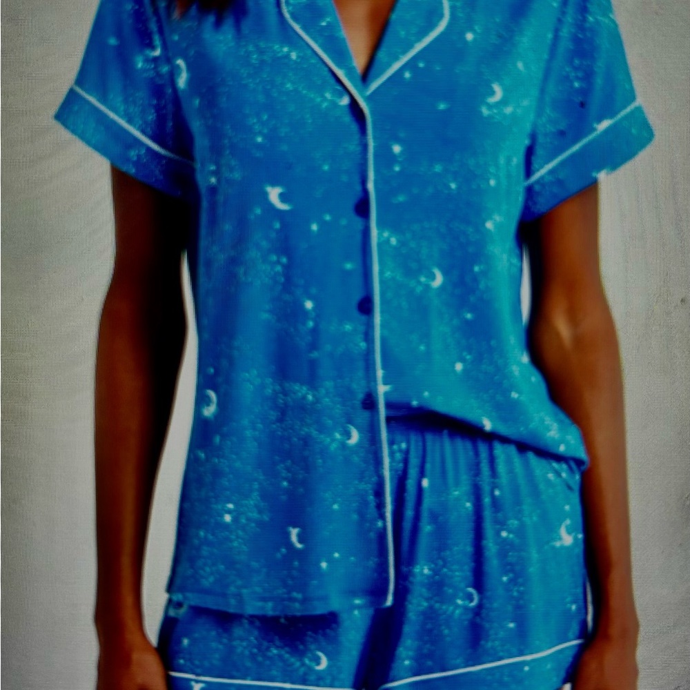 New with Tags Blue Starry Night Pajama Set